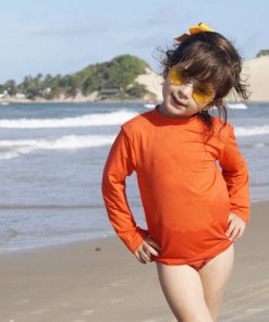UV-suojapaita - uimapaita lapsille - oranssi